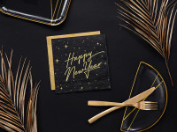 Vorschau: 20 Royal New Year Servietten 33 x 33cm