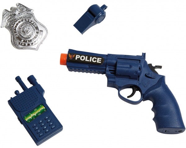 4-teiliges Polizei Set für Kinder
