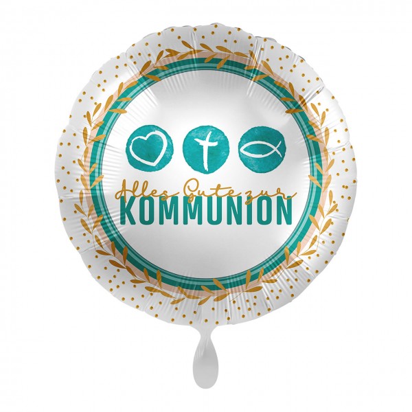 Kommunion Folienballon Symbole 43cm
