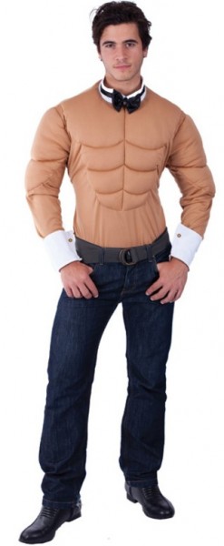 Stripper Muskelshirt Herrenkostüm