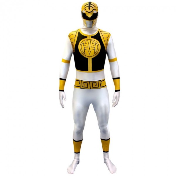 Ultimate Power Rangers Morphsuit weiß