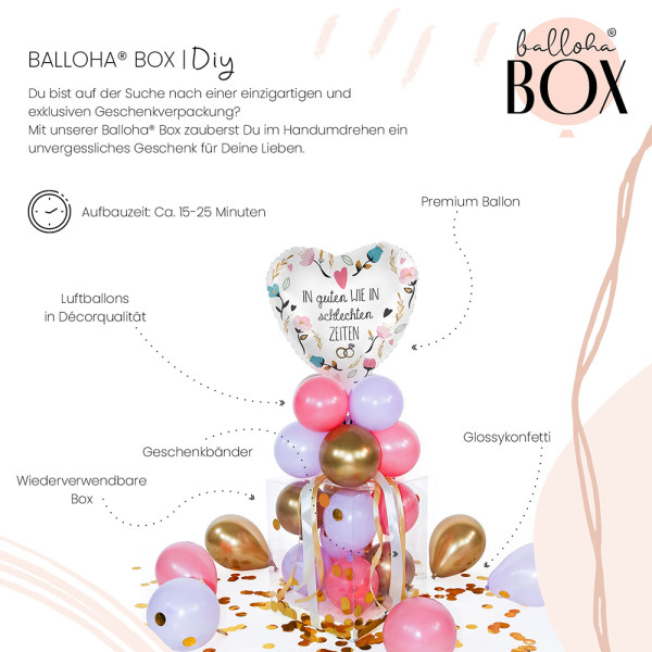 Balloha Geschenkbox DIY In guten wie in schlechten Zeiten XL 3