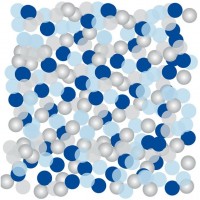 Erstkommunion Konfetti blau