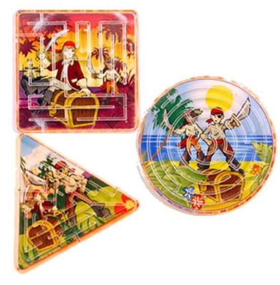Pirate Treasure Island Maze Game