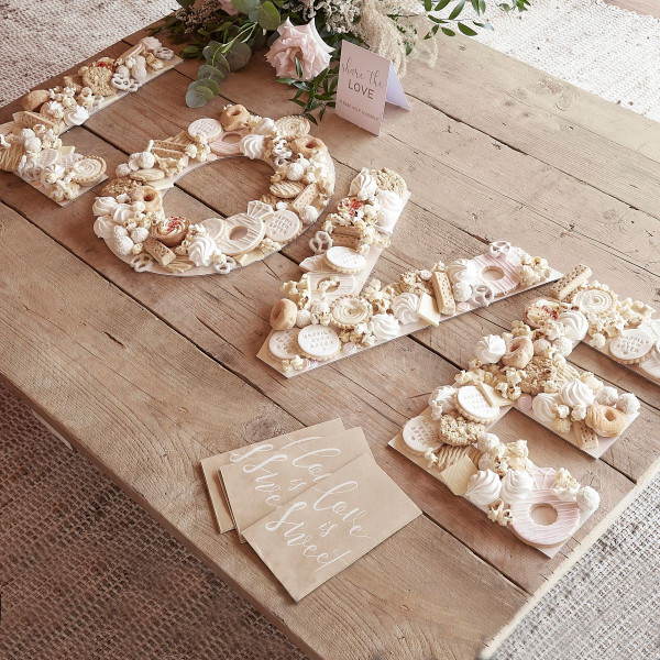 LOVE Servierplatten Set