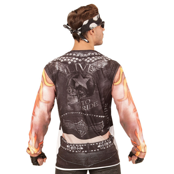 Biker Bad Boy 3D-Shirt 2