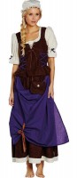 Mittelalterliche Magd Damenkostüm