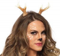 Haarreif mit Rehgeweih Bambi