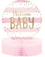 Welcome Baby Girl Aufsteller 23 x 30,5cm