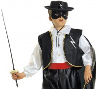 Schwarze Kinder Zarro Maske