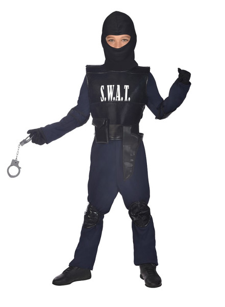 S.W.A.T. Agent Kinderkostüm Deluxe