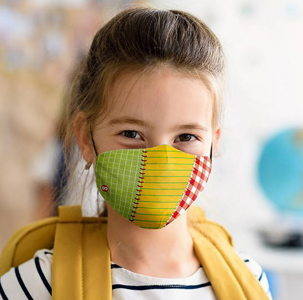 Mund Nasen Maske Flickenstrumpf für Kids 5