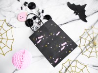 6 Boo Town Geschenktüten schwarz
