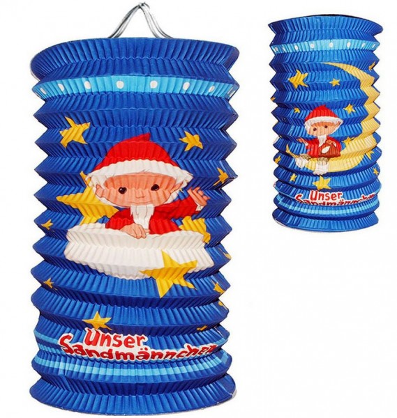 Winkendes Sandmännchen Zuglaterne 15 x 25cm