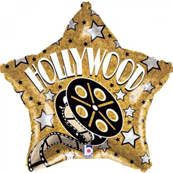 Hollywood Sternchen Folienballon 48cm