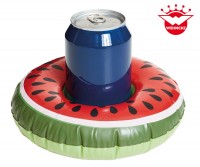Aufblasbarer Getränkehalter Melone 19x19x6cm