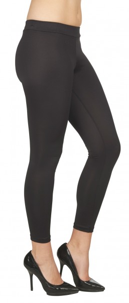 Warme Schwarze Thermo Leggins