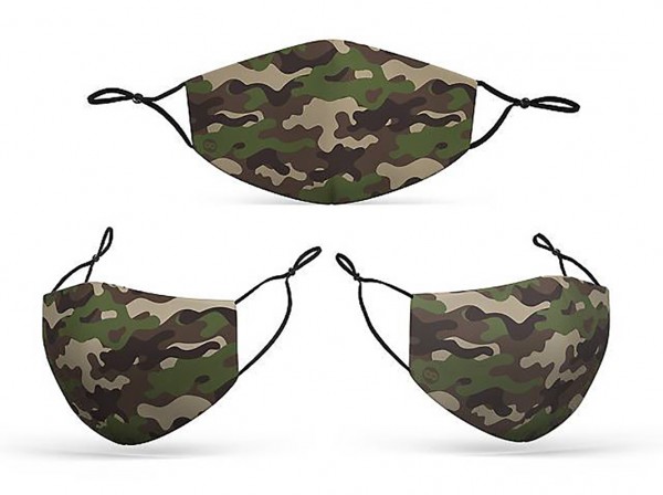 Mund Nasen Maske camouflage für Erwachsene 2