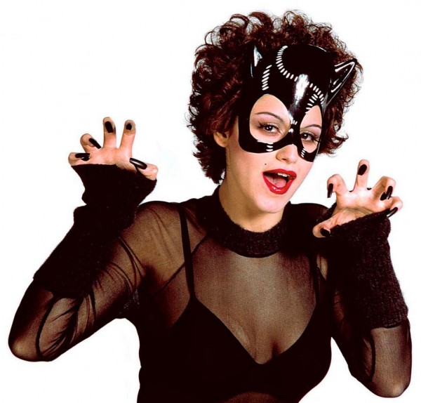 Schwarze Katzen Maske