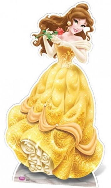 Prinzessin Belle Pappaufsteller 1,6m
