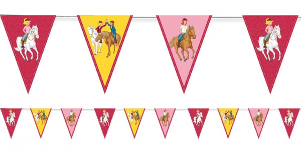 Bibi und Tina Wimpelkette 3,5m
