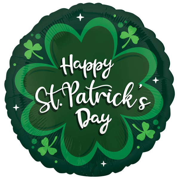 Celebrate St Patricks Day Folienballon 45cm