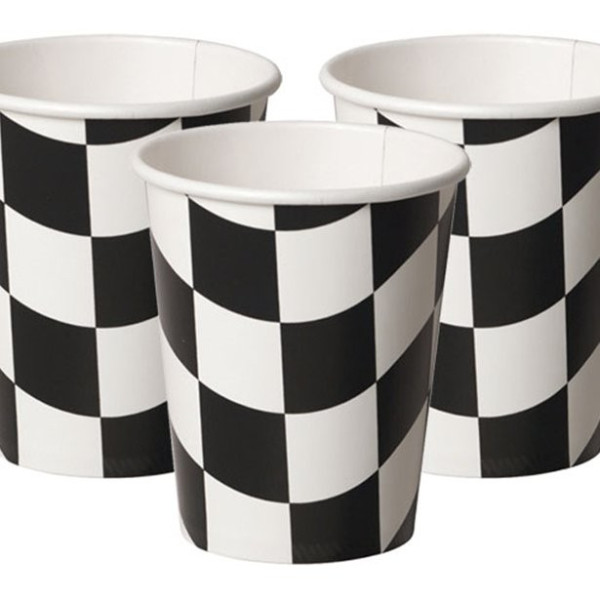 8 North Race Pappbecher 250ml