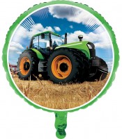 Traktor Party Folienballon 46cm