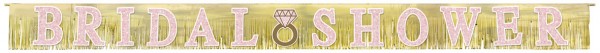 Glitzerndes Bridal Shower Banner 3,05m