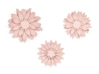 3 Rosa DIY Dekoblumen Bloomingville