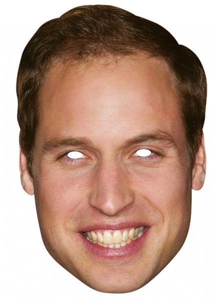 Kronprinz William Pappmaske
