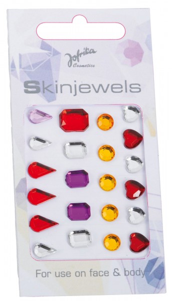 Bunte Gesicht- & Körperjuwelen Zum Aufkleben