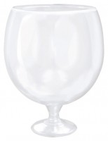 Transparenter Bonbon Kelch 3L