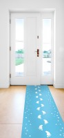 Babyboys Ankunft Willkommensteppich 250cm