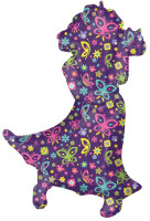 Vorschau: Mirabel XXL Folienballon 66 x 91cm