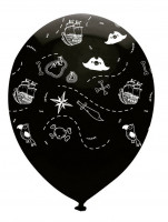 6 Piraten Crew Luftballons 30cm