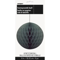 Black And White Party Wabenball 20cm