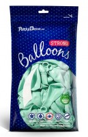 Vorschau: 10 Partystar Luftballons minttürkis 30cm