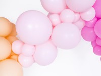 10 Partystar Luftballons pastellrosa 30cm