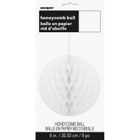 Deko Wabenball Honey Weiß 20cm