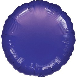 Runder Folienballon lavendel 45cm