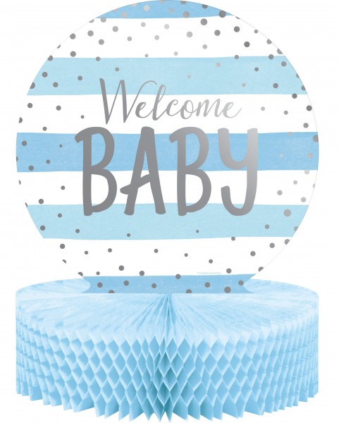 Welcome Baby Boy Aufsteller 23 x 30,5cm
