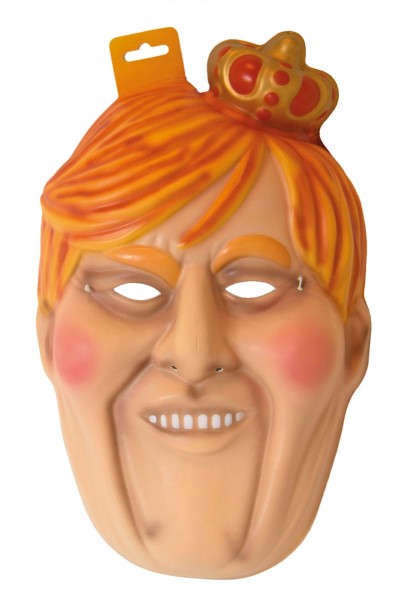 Maske König Willem Alexander