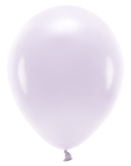100 Eco Pastell Ballons lavendel 30cm