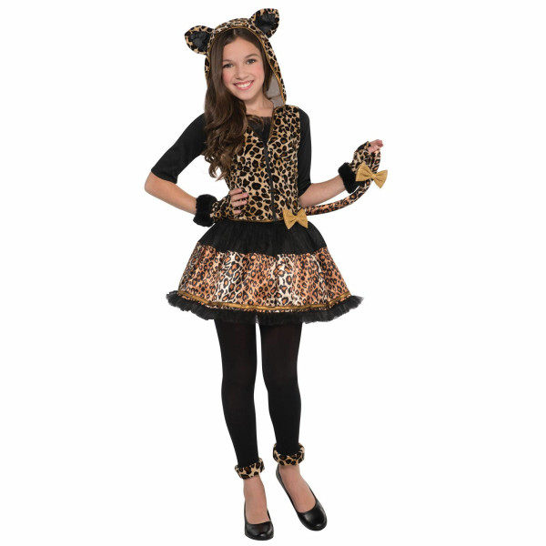 Süßes Ballerina Leopard Kostüm Leonie für Mädchen