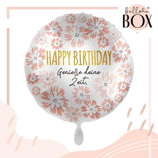 Balloha Geschenkbox DIY Bloomy Birthday Bash XL