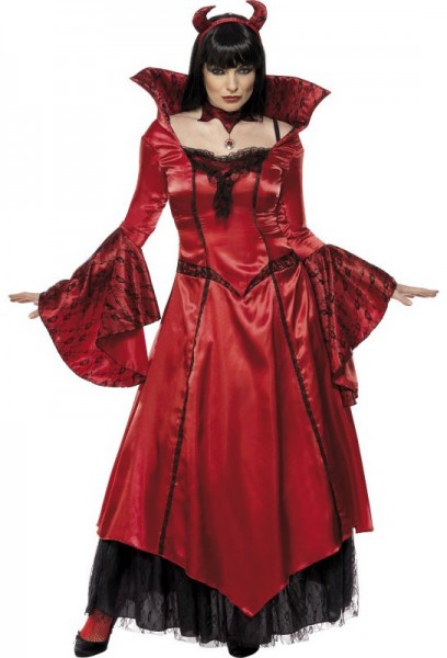 Kaiserin Der Hölle Teufelin Ballkleid Rot