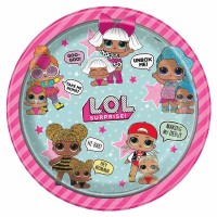 8 LOL Surprise Pappteller 23cm