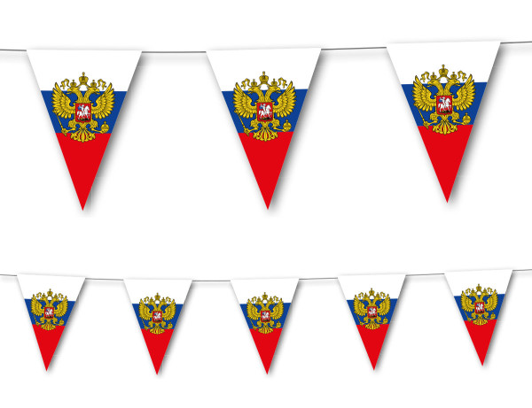 Russland Wimpelkette 3,5m