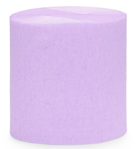 10m Krepppapier lavendel 4-teilig